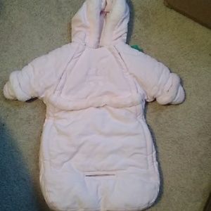 Little Me baby bunting